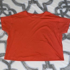 Lululemon Cropped Cates Tee